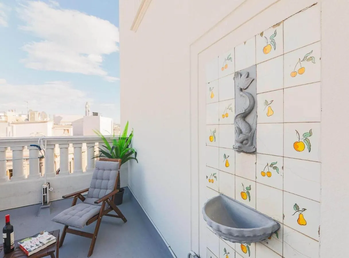 Penthouse City Center With 2 Terraces And Views Barcelona Apartment